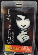 Prince 2002 One Nite Alone Backstage Pass NGP Music Club Member -A
