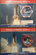 1980's NASA Space Shuttle Challenger Collection. Includes first and the last.