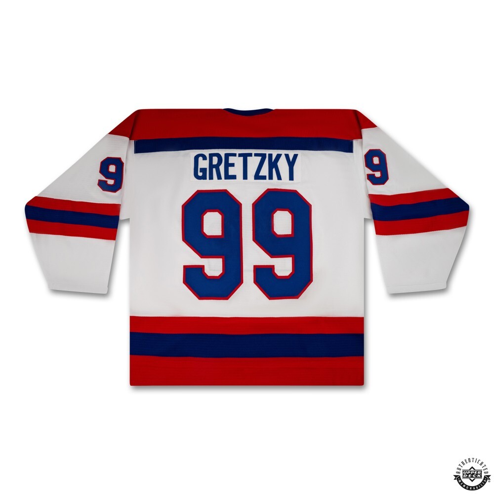 AUTO UDA LE18 WAYNE GRETZKY INDIANAPOLIS RACERS VINTAGE THROWBACK K1