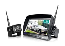 Digital Wireless Backup Camera System Kit, IP69 Waterproof Wireless Rear View...