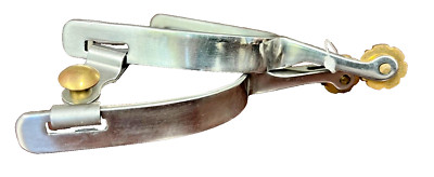 Oxbow Tack 5/8'' SS Roping Spurs