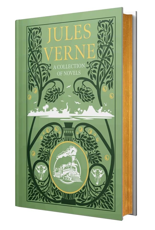 Jules Verne: A Collection Of Novels  (Leather-bound) 9789124288662 Leather Bound