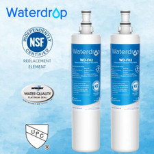 Waterdrop 4396508, 4396510, 4396508p, 4396547 Refrigerator Water Filter, 2 Packs