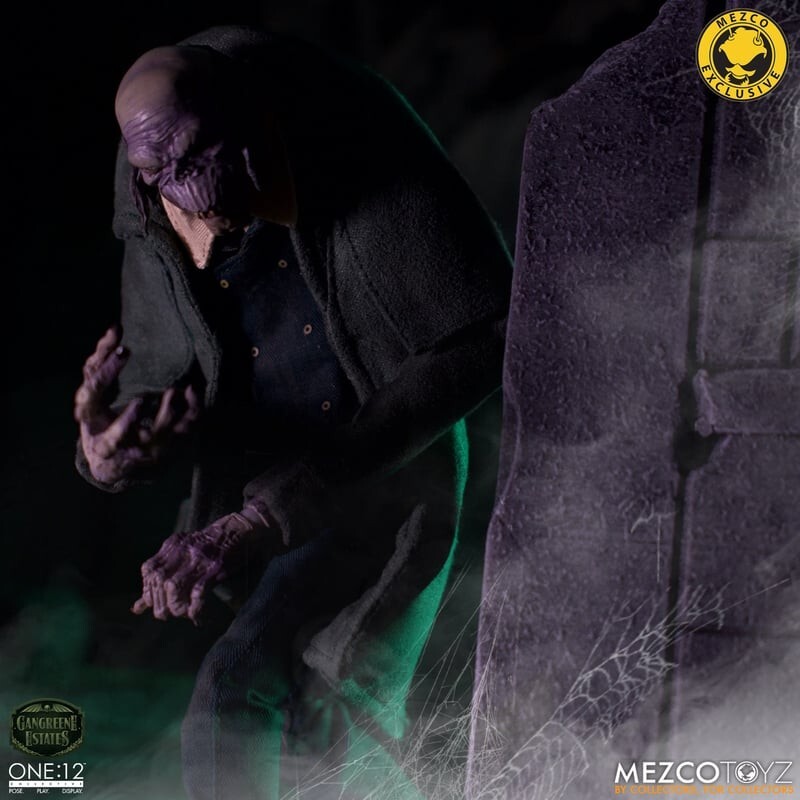 Mezco One:12 GANGREENE ESTATES THEODORE SODCUTTER DELUXE Action