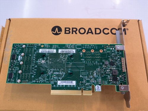 Nouveau contrôleur de bus hôte Broadcom LSI 9305-16i SATA/SAS HBA RAID 12 Gbit/s PCIe x8 - Photo 4/11