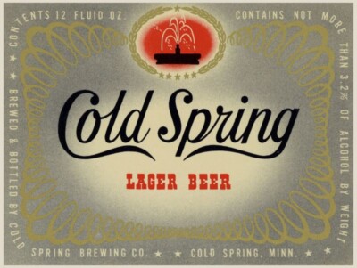 Sign Of Spring Beer Cold Spring Beer of CS, Minnesota NEW Sign 18x24