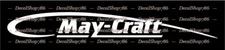 May-Craft Boats - Sports - Car/SUV/Truck Vinyl Die-Cut Peel N' Stick Decals