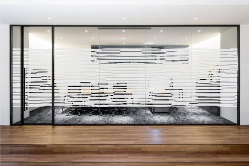 (28,76€/m²) Milchglasfolie Glasdekor Dusche Sichtschutz Design Fenster FD0028 - Bild 5 von 11