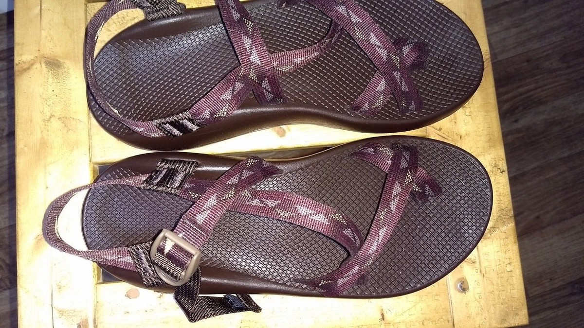 Chaco Mens Classic Z2 Brown/Amber Trail Sandals Sz 13 Chaco M Brown Sandals for Men for sale | eBay main image 3