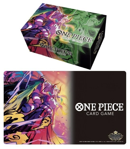 One Piece Card Game Championship Set 2022 Yamato Playmat Storage Box Japan NEW