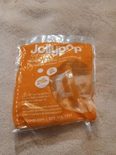 3 JOLLYPOP NEWBORN PACIFIERS MADE IN THE USA  0 BPA  MEDICAL SILICONE UNSCENTED