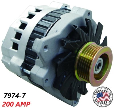 200 AMP 7974-7 ALTERNATOR Chevy GMC S10 SONOMA S15 High Output NEW HD 