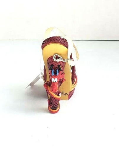 Disney Parks Mushu Mulan High Heel Ornament Retired Rare - Bild 4 von 6