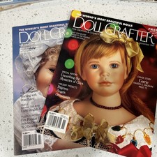 Doll Crafter Magazine Nov 97  Feb 98 Lot Of 2 With 1 Unused Pattern READ MORE