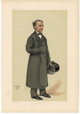 Original Vanity Fair art print of M J.J.L. Blanc  V351