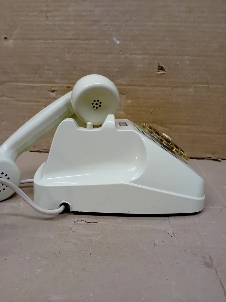 TELEFONO A Disco Unificato Sip Siemens S 62 Avorio Numeri Ramati Anni 70 - Immagine 3 di 4