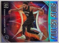2019-20 Optic Karl-Anthony Towns Silver Prizm Fantasy Stars #1