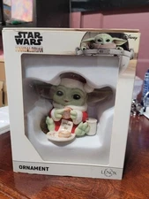 Lenox 2024 Ornament Grogu's Christmas Hover Pram"3.12" STAR WARS MANDALORIAN