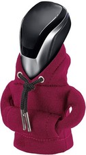 Gear Shift Hoodie Cover, Universal Car Shift Knob Hoodie, Mini Hood Color: Red
