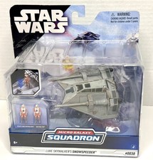 Jazwares Micro Galaxy Squadron  0038 Star Wars LUKE SKYWALKER   S SNOWSPEEDER