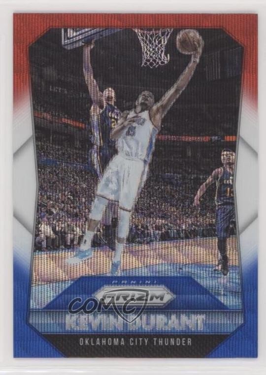 2015-16 Panini Prizm Red White & Blue Prizm Kevin Durant #96 02bl
