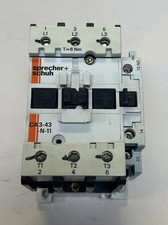 SPRECHER SCHUH,CA3-43-N-11,CONTACTOR 110/120V COIL