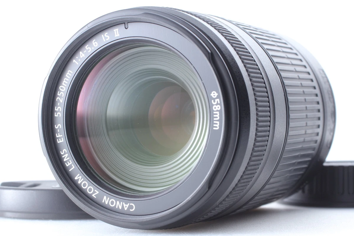 Canon EF-S 55-250mm Ⅱ ジャンク品 Canon EF-S 55-250mm f/4.0-5.6 IS II Telephoto Zoom Lens - Walmart.com