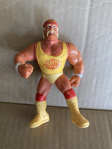 WWF Hulk Hogan Hasbro Wrestling Figure WWE 1992 Se...