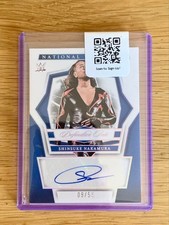 WWE Shinsuke Nakamura auto 9/55 autographed card