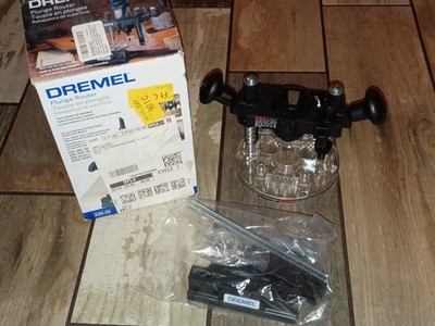 Dremel 335-01 Rotary Tool Plunge Router Attachment, Excellent Condition