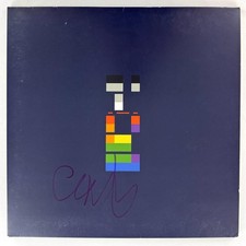 Chris Martin Coldplay Signed Autograph Album Vinyl Record LP - X&Y Beckett COA