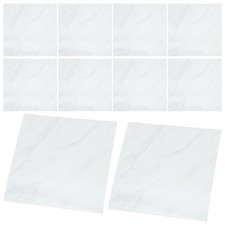 10 Pcs Marble Pattern Self-adhesive Sticker Peel and Shower Tile