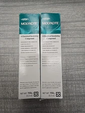 DuPont MOLYKOTE 4 Electrical Insulating Compound 150g/5.3oz  EXP 12/29- LOT OF 2