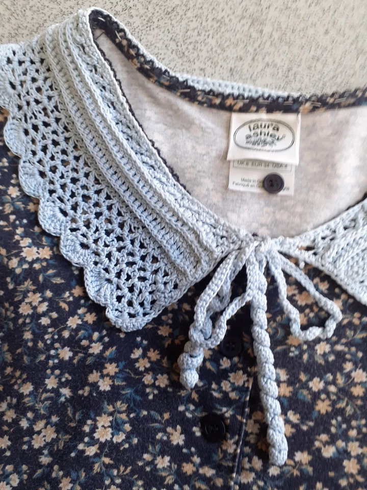 Vintage Laura Ashley  Dress  UK 10 - 12 (EU  36 USA  8) - Image 4 of 4