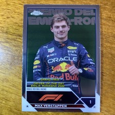 Max Verstappen Topps Chrome F1 GP Driver Of The Day Emilia Romagna 2023
