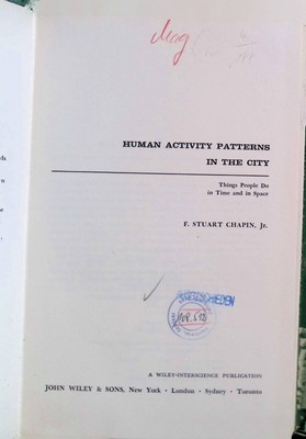 Human Activity Patterns in the City: Things People Do in Time and in Spa 2243975