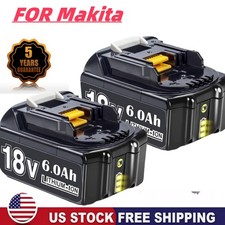 Pack 6.0Ah 18V For Makita LXT Lithium-Ion BL1830 BL1850 BL1860 Tool Battery