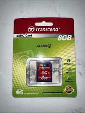 Transcend JetFlash 8GB Class 2 - SDHC Card - TS8GSDHC2