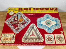Vintage 1969 Kenner Super Spirograph No 2400 Complete Art Set Box