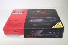 Zenith Digital TV Tuner Converter Box Model DTT901