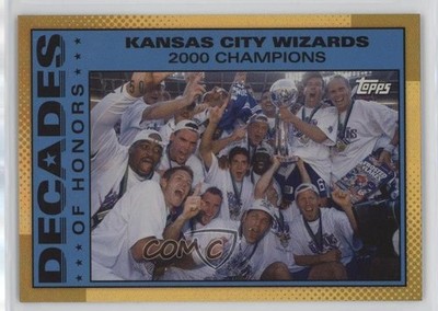 2025 MLS 30th Anniversary Collection Gold Foil 21/50 Sporting Kansas City 12wc
