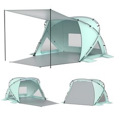 Elegear Beach Tent Sun Shelter with Canopy, CumbreX 4-6 Person Pop Up bea