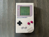 Nintendo Game boy Original DMG W/ New Shell & Glass Lens & Good Screen - Gray