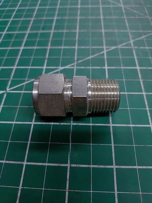 IHARA Bi-Lok DCT-10-8-SS 316 Stainless Compression 5/8'' OD Tube x Male 1/2 NPT