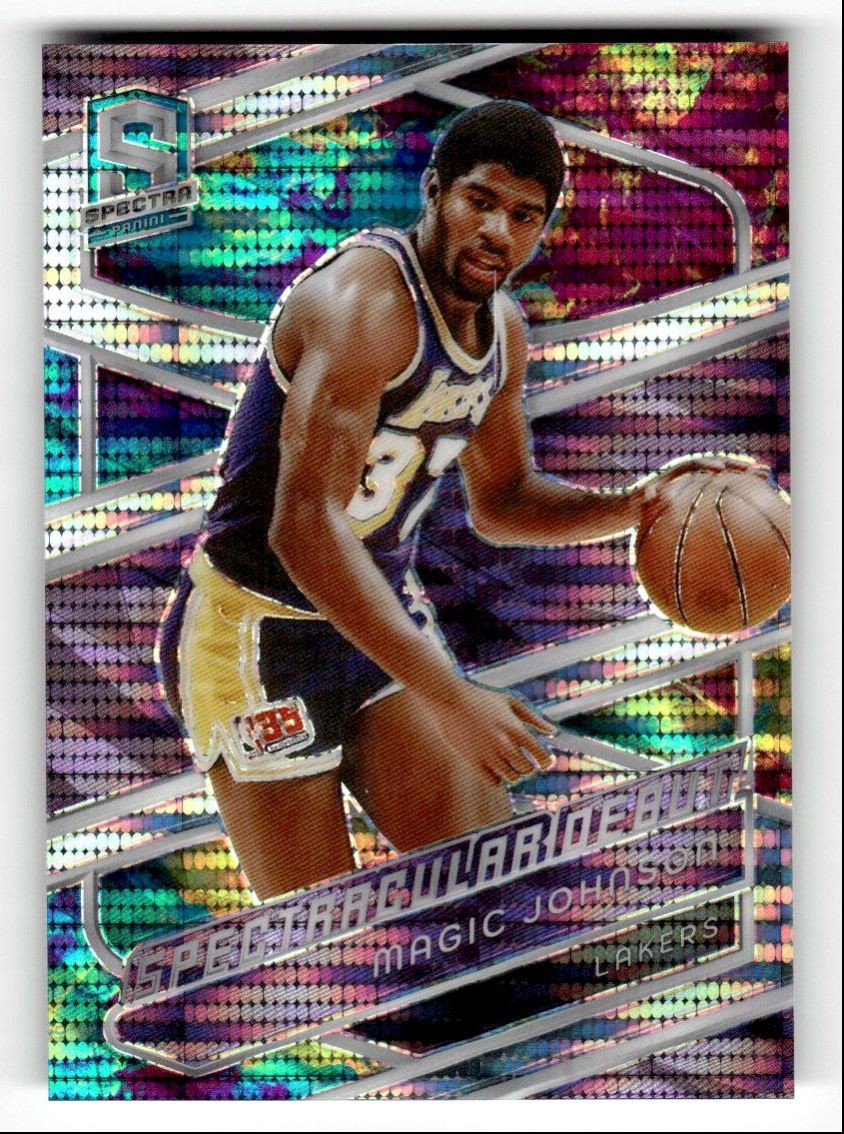 2023-24 PANINI SPECTRA CELESTIAL MAGIC JOHNSON 117/125 LOS ANGELES LAKERS #177