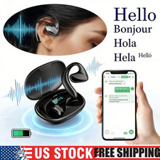 Smart Voice Translator Earbuds 144 Language Real-Time Two Way Translation Device