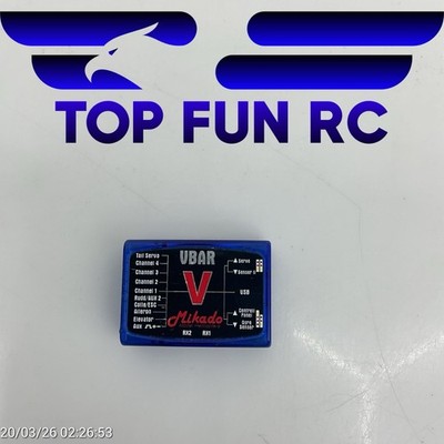 Mikado Vbar 9-channel Flybarless System For Align Rc Helicopter 