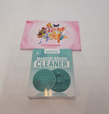 Colourpop Winx Club Just Like Magix Eyeshadow Palette Makeup and cleaner lot