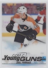 2019-20 Upper Deck Clear Cut Young Guns Joel Farabee #491 0lb7
