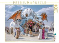 Puzzle Calvendo Festival Dans Le DéSert | 1000 PièCes, Format Assemblé 64 × 48 C